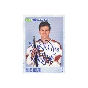 Milos Holan, Hershey Bears   Philadelphia Flyers, 1993 Classic Draft 