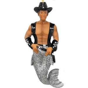  Cowboy Merman Ornament