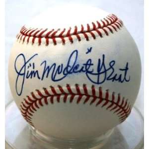  Jim Mudcat Grant Autographed Ball