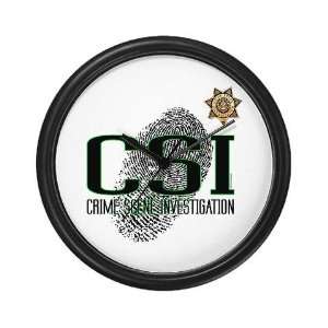  CSI Tv show Wall Clock by 