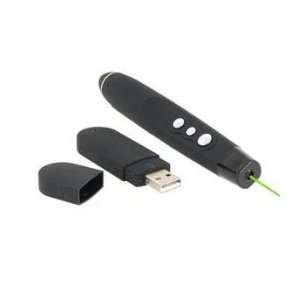   Wireless Page Turning Red Laser Pointer Pen (Black) 