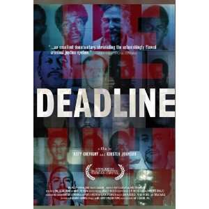  Deadline Movie Poster (11 x 17 Inches   28cm x 44cm) (2004 