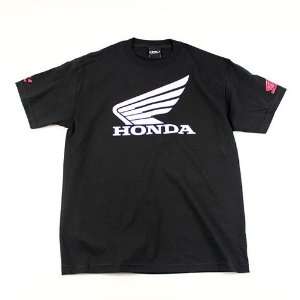    Factory Effex Honda Big T Shirt   2X Large/Black Automotive