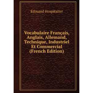   Commercial (French Edition) Ã?douard Hospitalier  Books