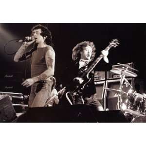  AC/DC Poster, Live in Concert, Rock Music Icons 