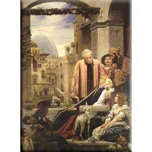The Death of Brunelleschi 22x30 Streched Canvas Art by Leighton, Lord 