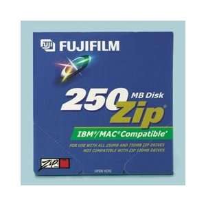  Fujifilm 5PK ZIP DATA CART 250MB PC/MAC FMT BOX ( 25285005 
