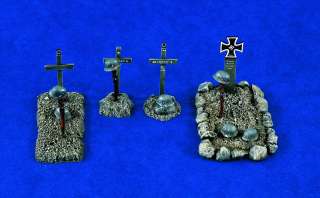 Verlinden 135 WWII German Graves, item #1316  