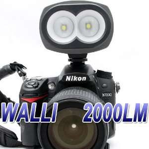   LED VIDEO Light 2000LM 5600k for Camera with F750(3200mAh) battery