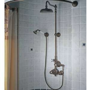 Herbeau 340255 Polished Brass Royale Exposed Thermostatic Shower 3402