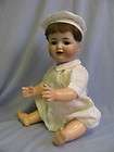 ANTIQUE BISQUE PORCELAIN DOLL MARK K * R 126/50 BABY BODYS WITH BENT 