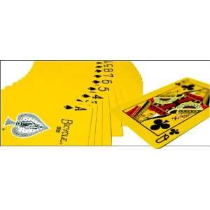   Yellow Deck   Bicycle Playing Cards with Magic Tricks   1st Generation