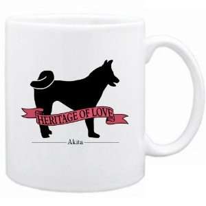  New  Akita  Heritage Of Love  Mug Dog
