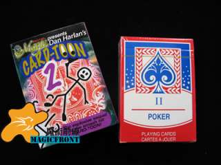 Card Toon 2 By Dan Harlan Funny Card Magic Trick C DEMO  