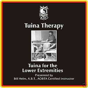 Tuina Massage Therapy Video On DVD Lower Extremities  