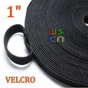 1yard Black Adhesive Velcro Roll Sew Hook&Loop Tape 1  