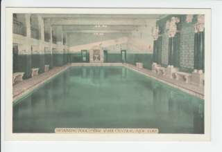  shows the swimming pool of the Park Central Hotel in New York City 
