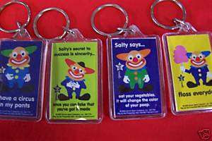 Salty The Clown 4 Licensed Acrylic Key Chains 1x2 Grimm  