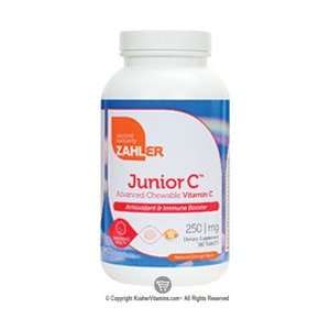  Zahlers Childrens Chewable Junior C 250 mg. Natural Orange 