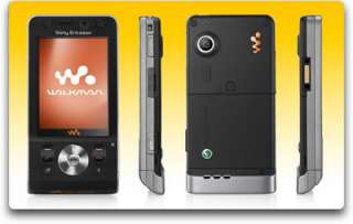Sony Ericsson W910i Unlocked Cell Phone with 2 MP Camera, 3G, /Video Player, Memory Stick Micro Slot  International Version with No Warranty (Noble Black)