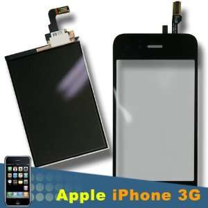  iPhone 3G Digitizer Touch Screen & LCD Screen Display 