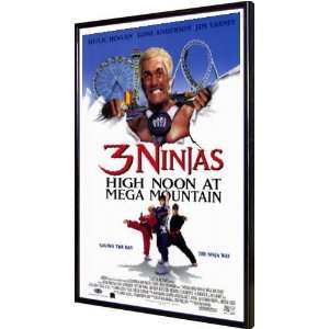  3 Ninjas High Noon at Mega Mountain 11x17 Framed Poster 