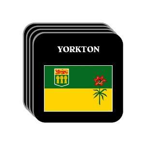  Saskatchewan   YORKTON Set of 4 Mini Mousepad Coasters 