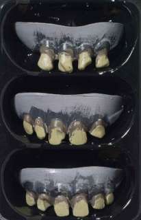 Zombie Rotted Teeth  3 pack of teeth. Great for completing your Zombie 