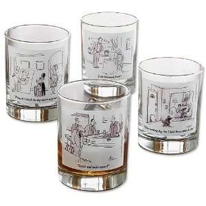  The New Yorker Dog Double Old fashioned Glasses