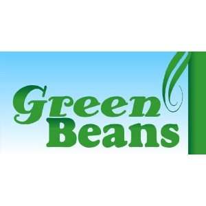 3x6 Vinyl Banner   Green Beans 