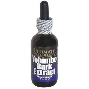 Ultimate Nutrition Yohimbe Bark Extract, Standardized, 2 Ounce Bottles 