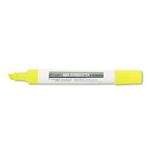 4009 Highlighter   Chisel Tip, Fluorescent Yellow Ink, 12/pack(sold in 