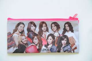 SNSD GIRLS GENERATION Zipper Pen Pencil Case Bag Pouch K15  