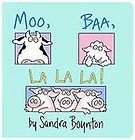 Moo Baa La Sandra Boynton Toddler/Baby Board Book Large 9780689870279 