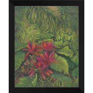  Linda Amundsen FRAMED Art 26x32 Tropical Foliage I