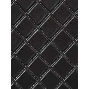  Phillip Jeffries PJ 4559 Quilted Lacquer   Black Wallpaper 