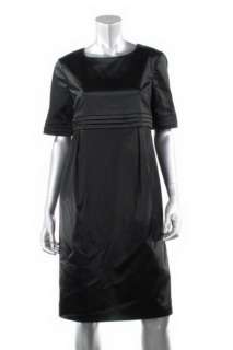 Burberry London Black Short Sleeve Dress Sz 10 NWT $650  