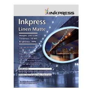  Inkpress LM46100 Linen Matte 4X6 100 200 GSM Textured 