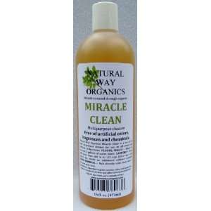  Natural Way Organics Miracle Clean 16 oz. (473ml)