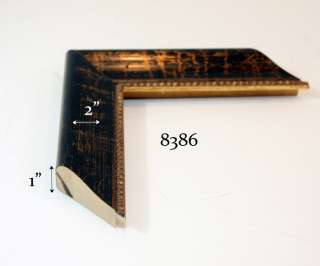 Picture Frame  DARK WOOD Series 1 Available in Standard or Custom 
