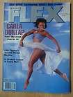 flex bodybuilding muscle magazine carla dunlap 1 86 expedited shipping