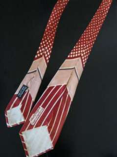 Vintage 30s 40s HOLLYVOGUE Tie Lot of 3 Swing Deco Mens Neckties 
