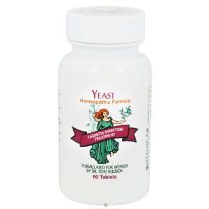 Vitanica Yeast homeopathic Formula, Vaginitis Symptom Treatment, 60 