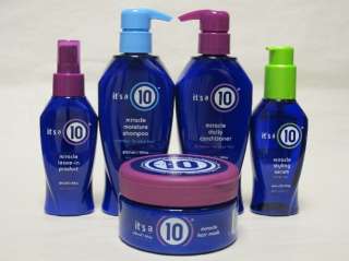 ITS A 10 SHAMPOO CONDITIONER LEAVE IN SERUM MASK SET  
