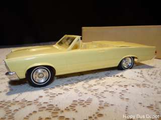 1965 Pontiac GTO Convertible PROMO Model Car Mint, Maize Yellow  