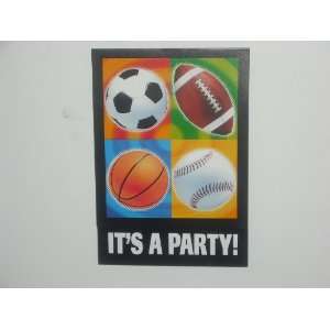  Real Time Sports   Its a Party Invitations Everything 
