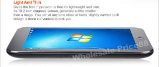 Intel N455 10.2 WINDOWS 7 TABLET WIFI + 3G Phone PA7DI  
