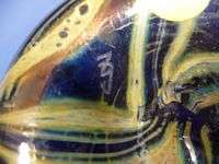 c987 Iridescent 11½ longneck Vase Jan Zeman Czechia  