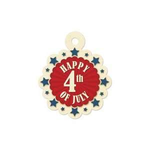   Keepers   Embossed Tags   Happy 4th of July Arts, Crafts & Sewing