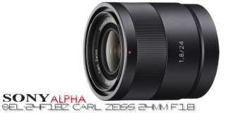   24F18Z Carl Zeiss 24mm f/1.8 SMM Lens for NEX 5 NEX 5N NEX 7 VG10 VG20